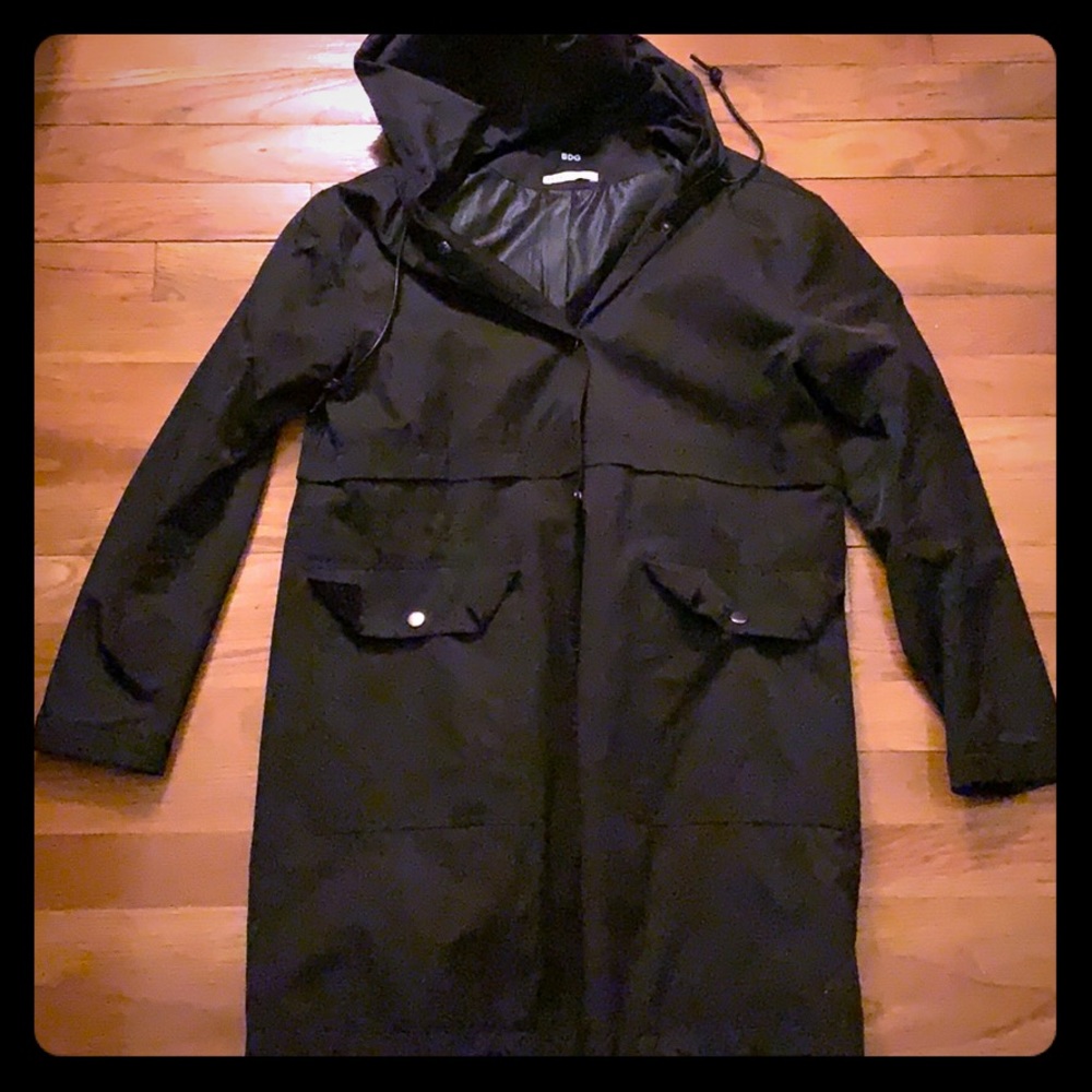 Urban Outfitters (BDG) Rain Coat with Hood